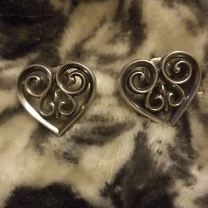 James Avery Retired French Heart Post